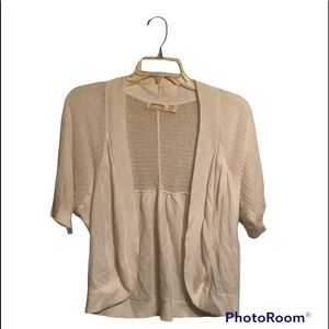 White faded glory cardigan